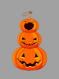 万圣节南瓜插画