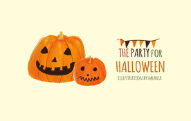 万圣节南瓜插画