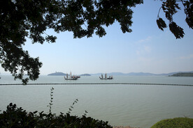无锡鼋头渚三山风光