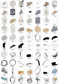 淡雅现代抽象图案