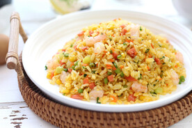 黄金炒饭图片