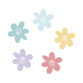 卡通花