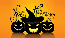 万圣节插画高清壁纸