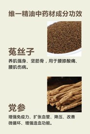 维一精油中药材成分功效