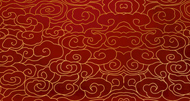 传统 花纹 金色 中式 纹理 