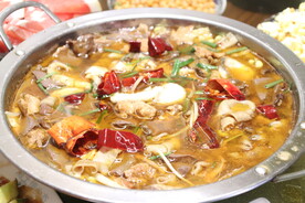 水煮杂烩 鸭茎 肉片