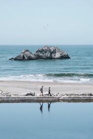 海边