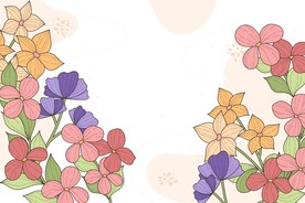 卡通花