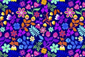 卡通花