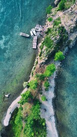 俯瞰海边