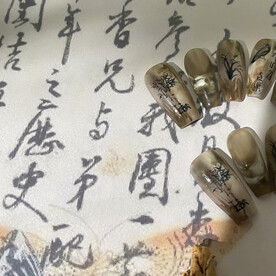  高清美甲图