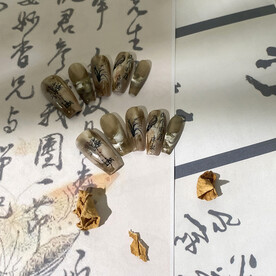  高清美甲图