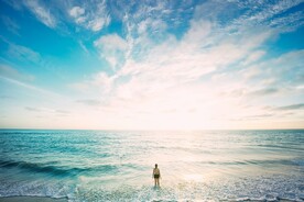 蓝天 大海