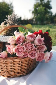 玫瑰花篮