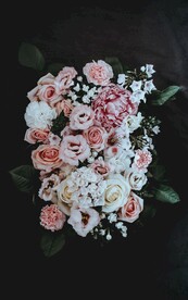 浪漫玫瑰花束