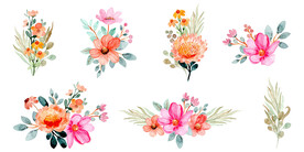 卡通花