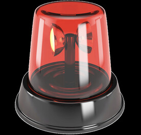 报警灯警报灯红色灯