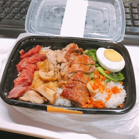 港式三拼饭