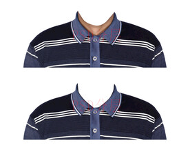 男人POLO证件照衣服素材ps