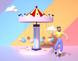 C4D模型 卡通人物  