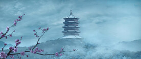 壁纸 古塔