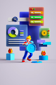 C4D模型 商务人士