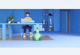 C4D模型 居家玩电脑