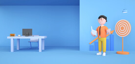 C4D模型 商务人士