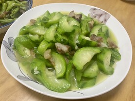 丝瓜炒肉