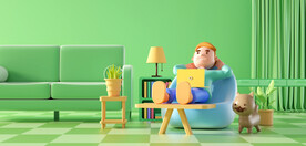C4D模型老爸