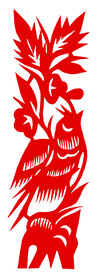 小鸟 窗花 剪纸