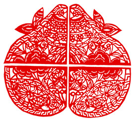 仙桃 窗花 剪纸
