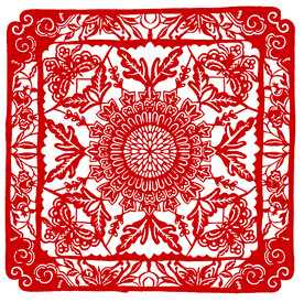 花纹 矢量花纹 窗花