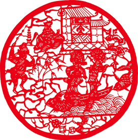 窗花 中国风 剪纸