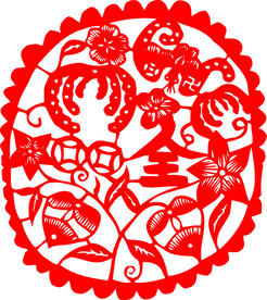 窗花 中国风 剪纸