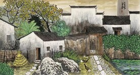 绿意盎然