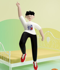 C4D模型 卡通人 