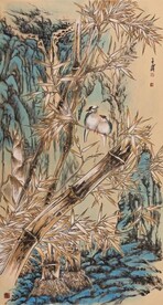 工笔小鸟