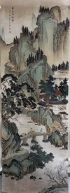春山游骑图