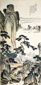 杏花山馆图