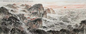 山水横拖千里外