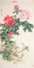 工笔牡丹