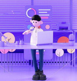 C4D模型 卡通人