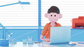 C4D模型 卡通人 