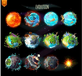 卡通星球游戏星球