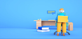 C4D模型 卡通人  