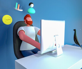 C4D模型 卡通人  