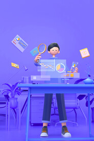 C4D模型 卡通人  