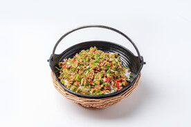 榨菜肉丝饭