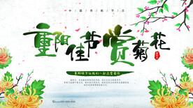 重阳佳节赏菊花